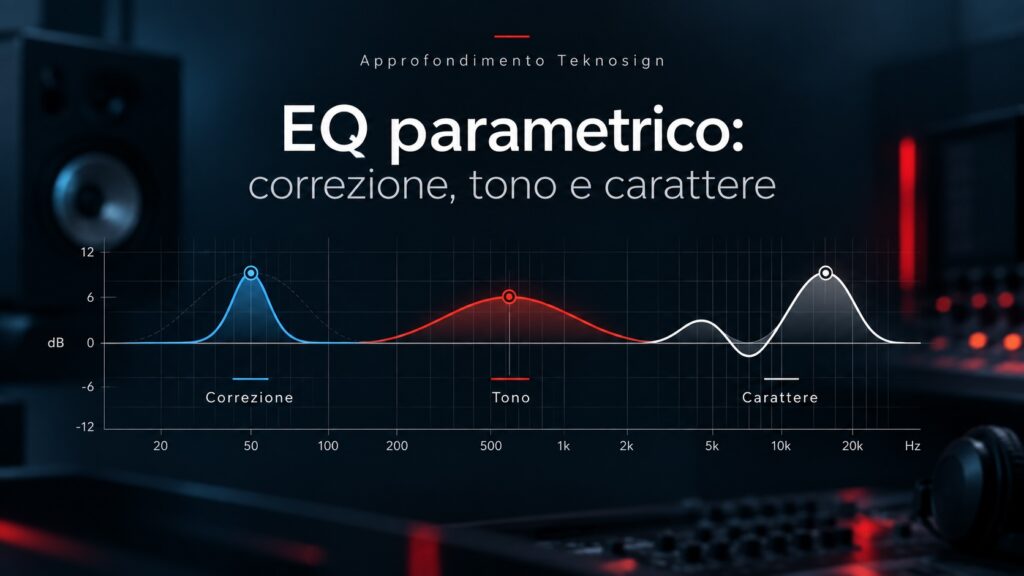 EQ parametrico: correzione, tono e carattere – Teknosign